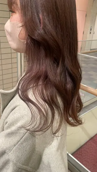 ロング カラー 天王寺 hinataのヘアスタイル