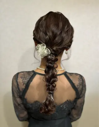 ヘアアレンジ hair salon【クラン】のヘアスタイル