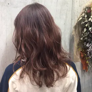 ロング カラー 韓国ヘア☁️ mitsukiのヘアスタイル