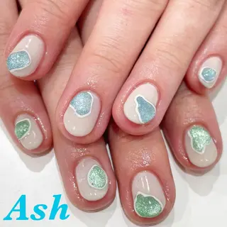 ネイル 🩵NORIKO 上品ネイルが得意🩵のネイルデザイン