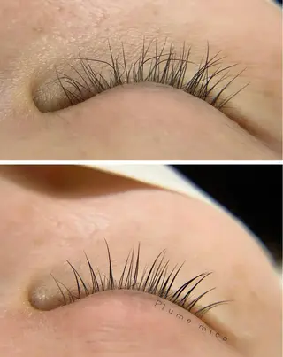 マツエク・マツパ Plume micoのマツエク・マツパデザイン