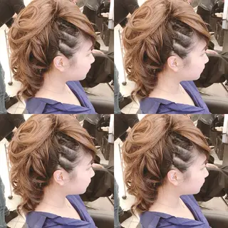 セミロング ヘアアレンジ 🌷MAYU 🌷のヘアスタイル