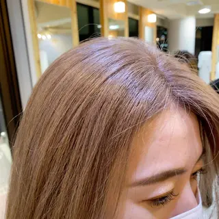 カラー 本町/新町/心斎橋 透明感カラーSANCのヘアスタイル