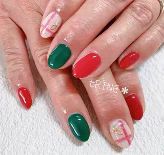 ネイル tRING＊ しいの木台のネイルデザイン