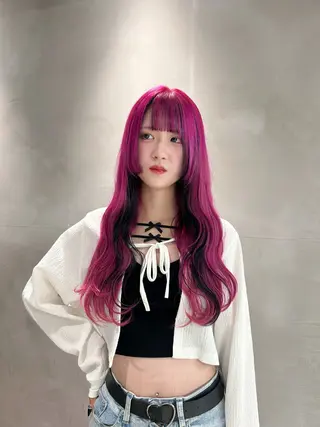 カラー ハイトーン/くすみ カラー seina★のヘアスタイル