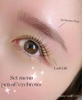 アイブロウ muse momoのマツエク・マツパデザイン