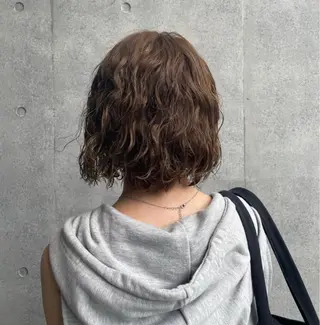 ショート パーマ HAIR SALON M所属・🌈ハイライト🌈 メンズパーマアリサのヘアスタイル