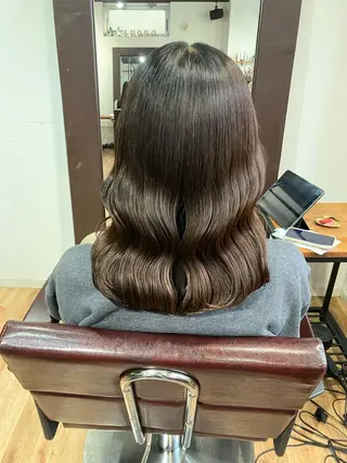 セミロング カラー 🍀髪質改善、カラー TAICHI🍀のヘアスタイル