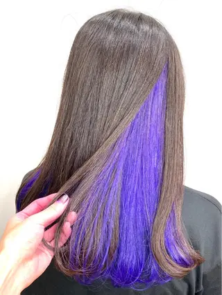 セミロング カラー  渡部 妃月のヘアスタイル