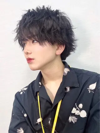 ヘアアレンジ メンズ 加藤 圭悟のヘアスタイル