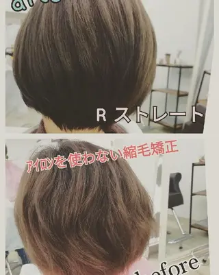 パーマ ショート 前原 美鈴のエステ・リラクイメージ