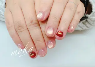 ネイル 胡蝶蘭レディースサロ ンNailMOKAのネイルデザイン