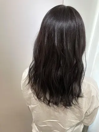 セミロング カラー eins.hair所属・過去一の柔髪ヘア 🌿einshairのヘアスタイル
