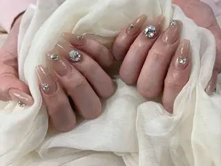 セミロング Nail  R💫 naoのネイルデザイン