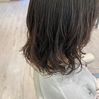 ミディアム パーマ ショート/ボブ🌿 大野ちかのヘアスタイル