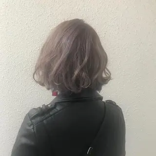 ショート カラー インナーカラー/天神 ブリーチ/吉田のヘアスタイル