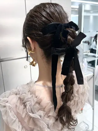 ロング ヘアアレンジ 🌈 YUUNA🌈のヘアスタイル