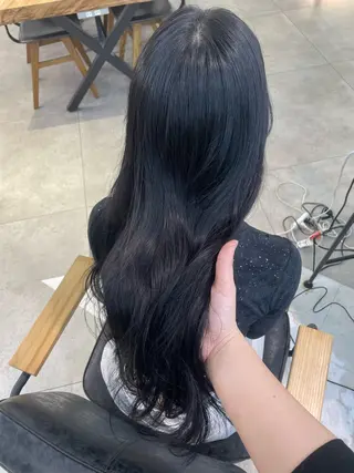 ロング カラー 韓国ヘア/ネイル kanako🤍🫧のヘアスタイル