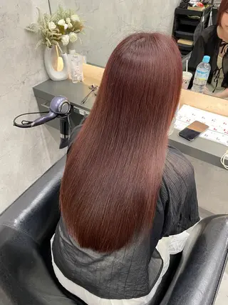 ロング カラー レイヤー×顔周 り×髪質改善/MIUのヘアスタイル