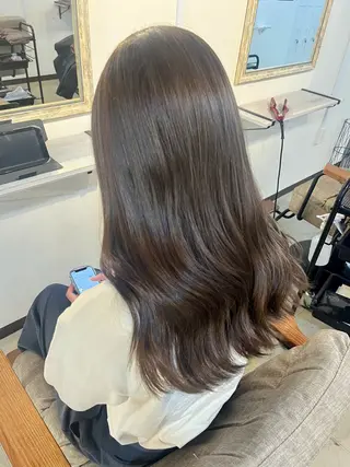 ロング カラー Sherry/R 三川町 山本なつみのヘアスタイル