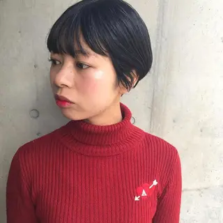 ショート tatsumi/ボブ ウルフ/レイヤーのヘアスタイル