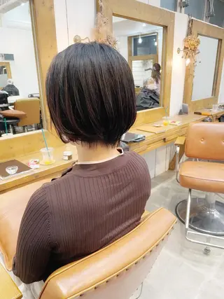 ショート newline銀座所属・👑銀座ショート/ 絶壁補正/金子涼👑のヘアスタイル