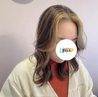 ミディアム カラー パーマ メンズ TELA HAIR 土浦所属・TELA HAIR 副代表 岡田のヘアスタイル