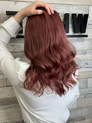 セミロング ハイトーン✨艶髪💘 💘 AYANO💘のヘアスタイル