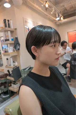 ショート ボブ/ 前川友哉のヘアスタイル