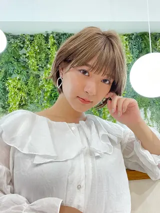 ショート イメチェンカット✂️ 錦糸町佐藤店長のヘアスタイル
