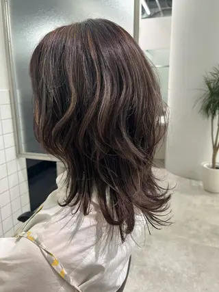 ミディアム カラー GO TODAY 梅田NU茶屋町店所属・カット&スパが得意な フリーランス✂️リホのヘアスタイル