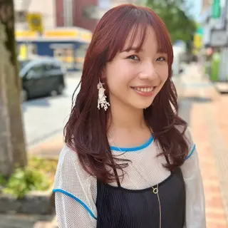 セミロング MIKA 柏のヘアスタイル