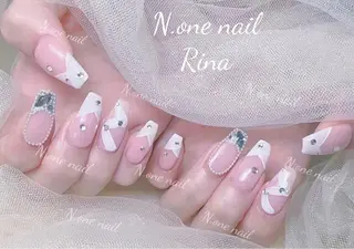 ネイル 長いだし/スカルプ/ パラシェルN.oneのネイルデザイン