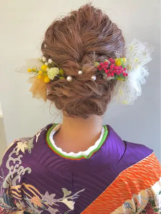 ヘアアレンジ 齋藤 咲のヘアスタイル