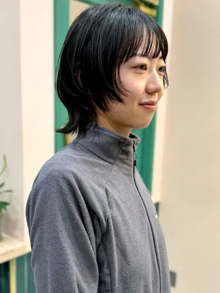 ミディアム Saki 🍋透明感 カラー/レイヤーのヘアスタイル