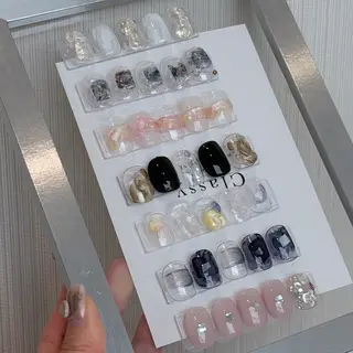 ネイル 🎀 Hiyubi._.nail 🫧所属・🎀フェイ フェイ🫧💗のネイルデザイン