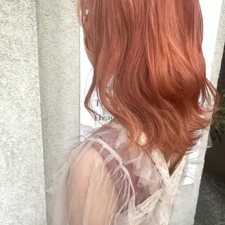 ミディアム カラー ヘアアレンジ yuka .のヘアスタイル