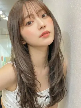 ロング カラー 🌛ダブルカラー 🌜SAYAKAのヘアスタイル