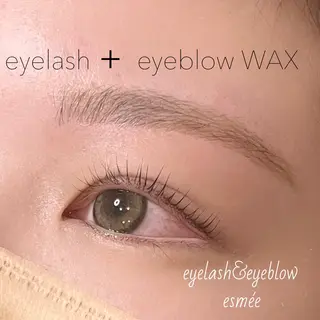 アイブロウ eyelash&eyeblow 【esmée ASHIYA】所属・丸山 有希のマツエク・マツパデザイン