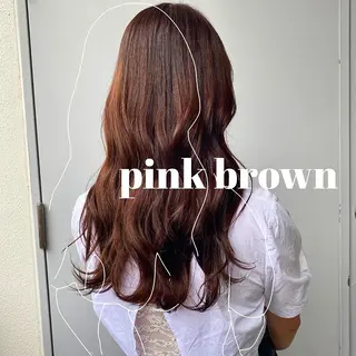 ロング カラー ヘアアレンジ 赤味消し.髪質改善 🌿𝘠𝘜𝘙𝘐のヘアスタイル