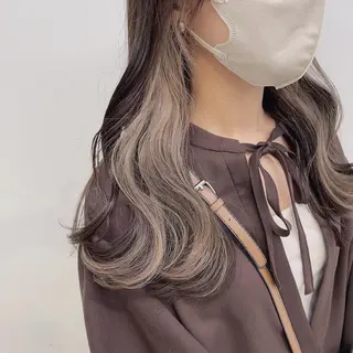 ロング カラー 🥞ベージュ系カラー 【すずきりほ】🥞のヘアスタイル