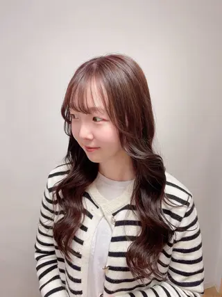 ロング カラー SALOWIN 岡山店所属・SALOWIN / manaka 🪽のヘアスタイル