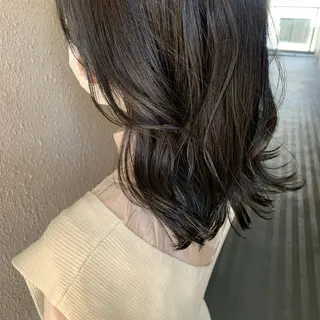 セミロング カラー chouette/ 根本優希のヘアスタイル