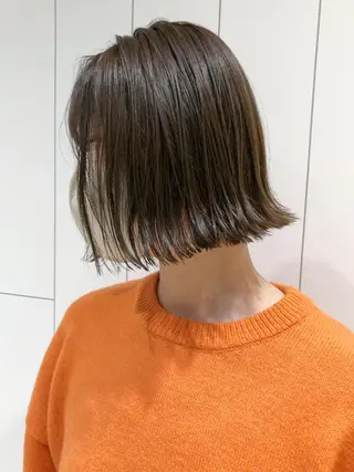 ミディアム カラー ITbyALBUM 松戸のヘアスタイル