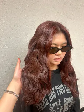 ロング カラー CIEL 難波店所属・🎀透明感/レイヤ ー/Kotona🎀のヘアスタイル