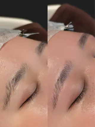 アイブロウ ブリーチ/髪質改善/ アフロ美容師しゅんのヘアスタイル