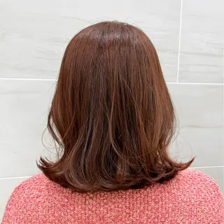 ミディアム カラー 押上/ショート・ボブ /パーマ/山口卓朗のヘアスタイル