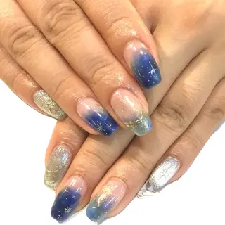 ネイル AURORA eyelash&nail salon アメ村店所属・Aurora Sakiのネイルデザイン