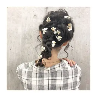 ヘアアレンジ 髪質改善🫧イチカワ アリサ🫧のヘアスタイル