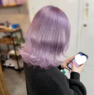 ミディアム カラー MIRAC所属・Ryoichi⛓️ 韓国ヘア/ハイトーンのヘアスタイル